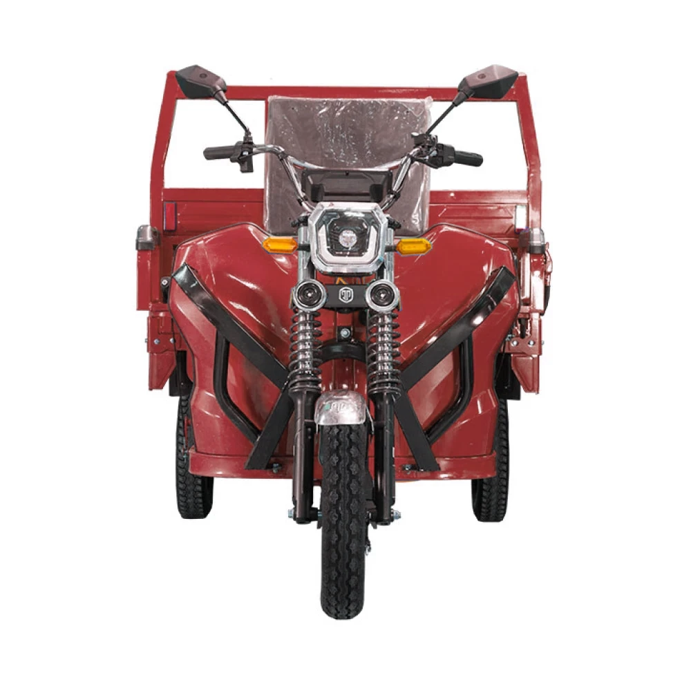 Грузовой электротрицикл Rutrike D5 1700 гидравлика (60V1200W) красный 1